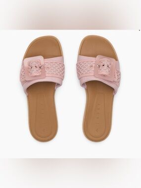 Reef Sunny Emma Woven Sandals, Pale Mauve Textile, NWT, Women’s Size 9